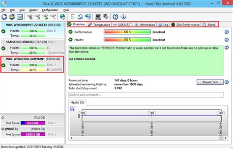 free internal disk testing software